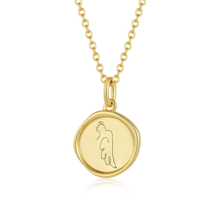 Angel Wings Affirmation Necklace