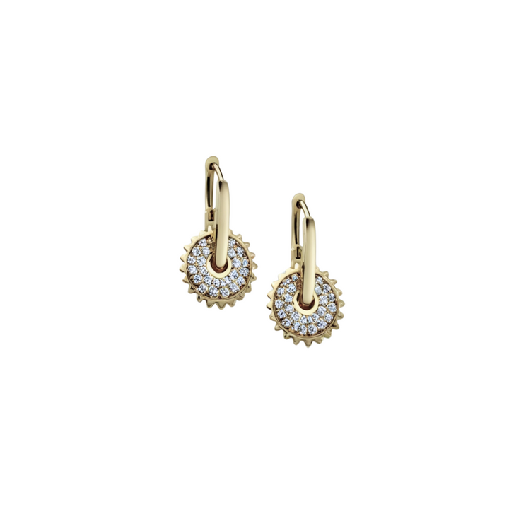 Lyla Oval Hoop Earrings