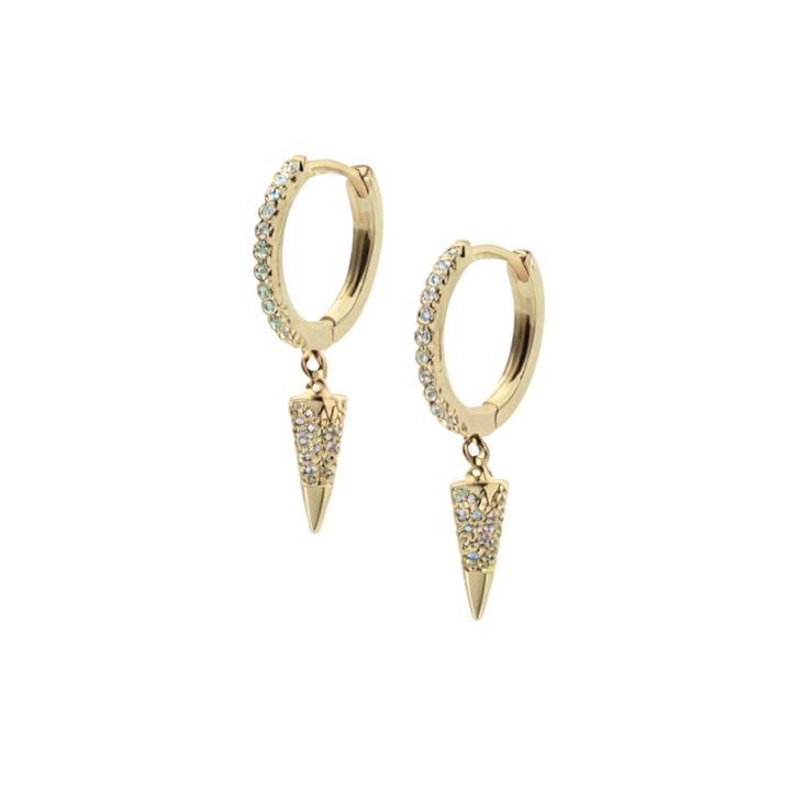 Izzy Huggie Earrings Gold