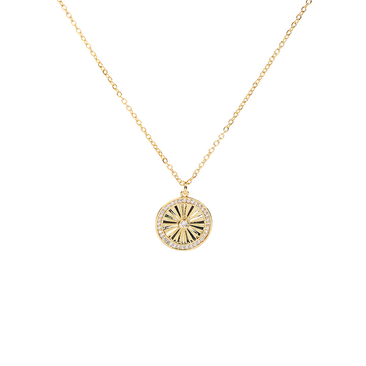 Azha Gold Necklace & Christmas Bauble Gift Set