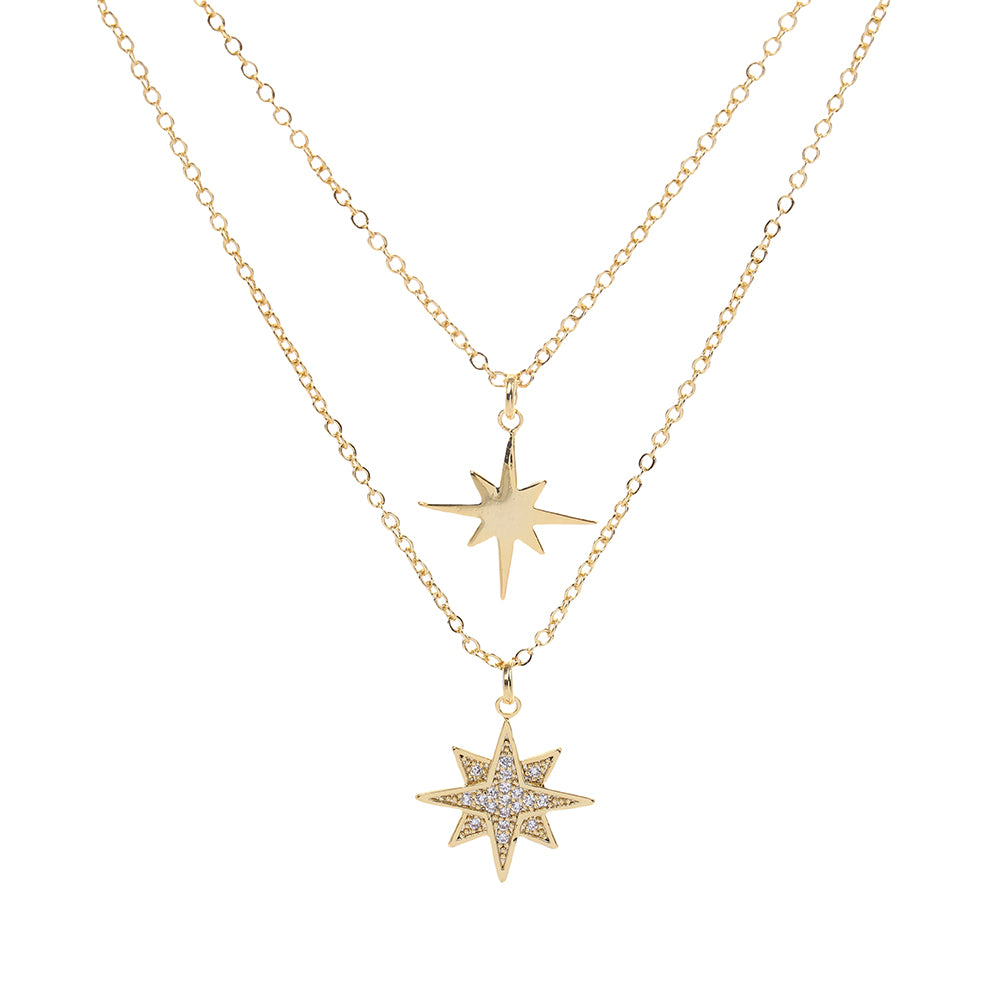 Aster Necklace Gold