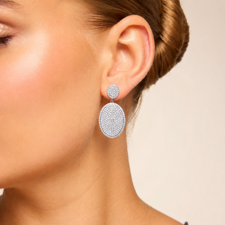 Jasmine Earrings Silver