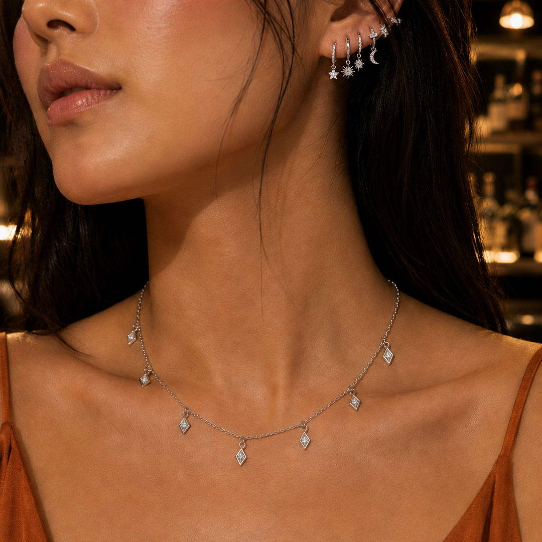 Addie Necklace Silver