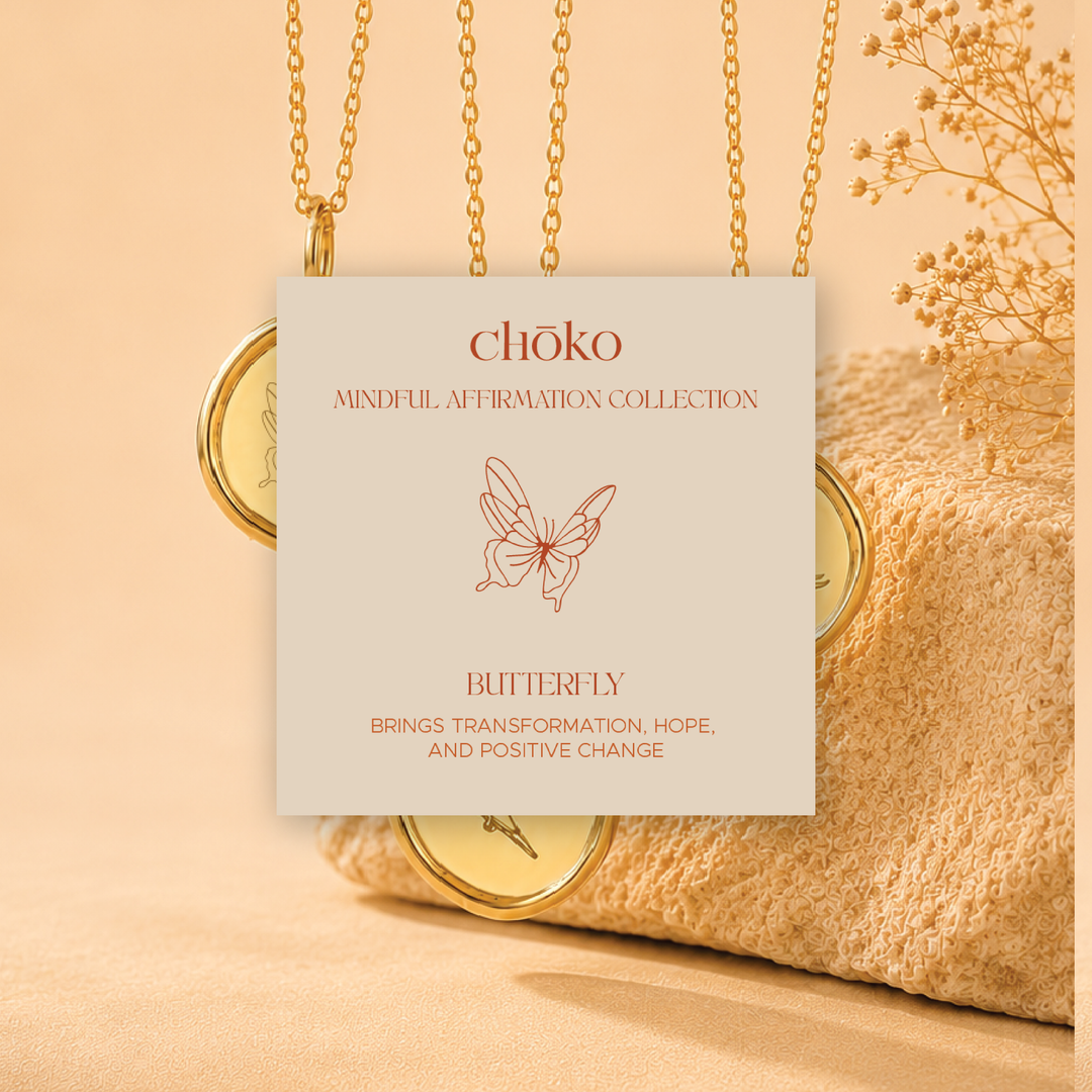 Butterfly Affirmation Necklace