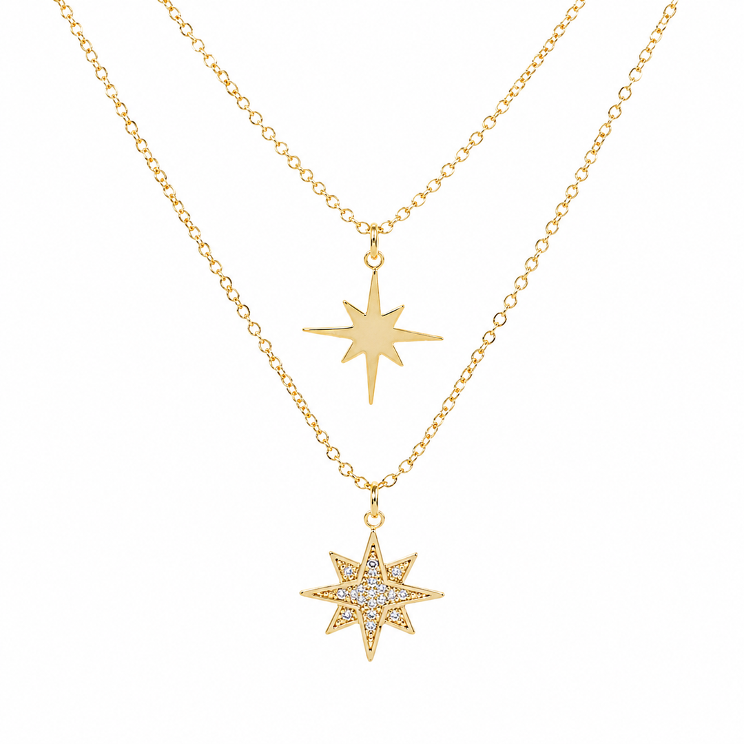 Aster Necklace Gold