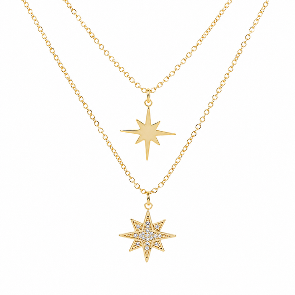 Aster Necklace Gold