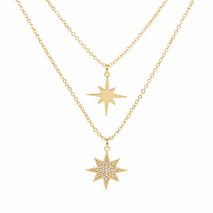 Aster Necklace Gold