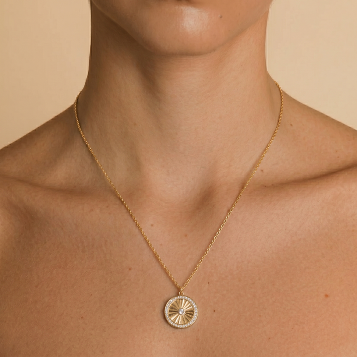 Azha Necklace Gold