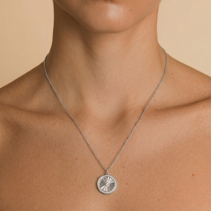 Azha Necklace Silver