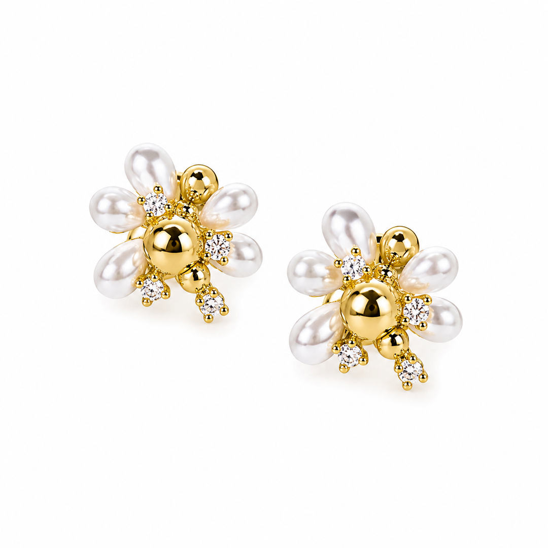 Belva Earrings Gold