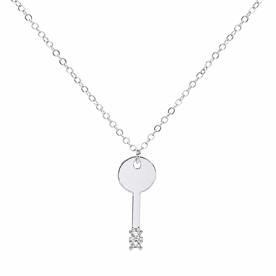 Key Necklace Silver
