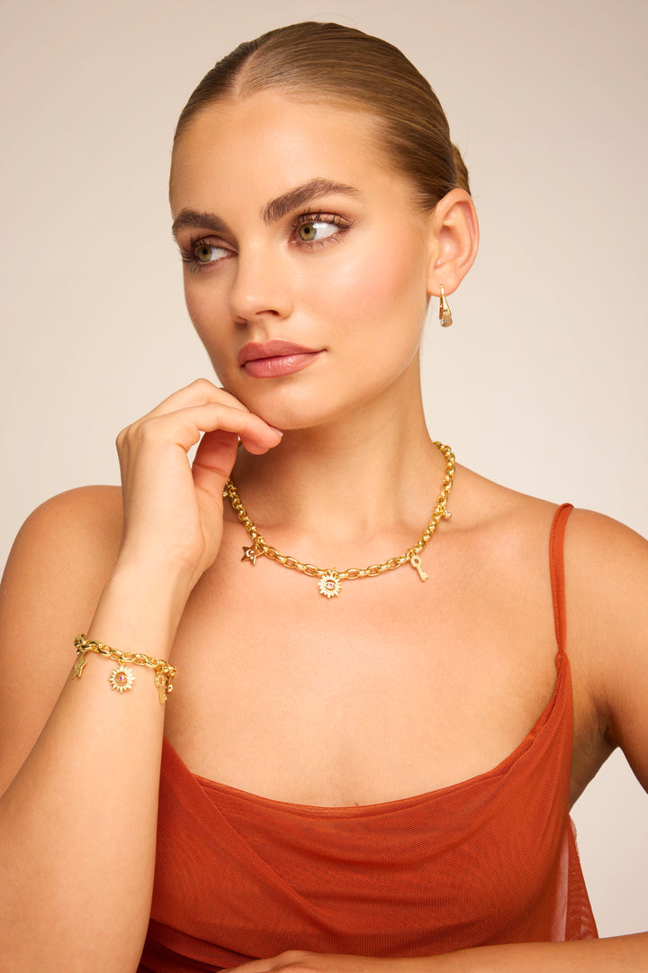 Helene Charm Gold Gift Set