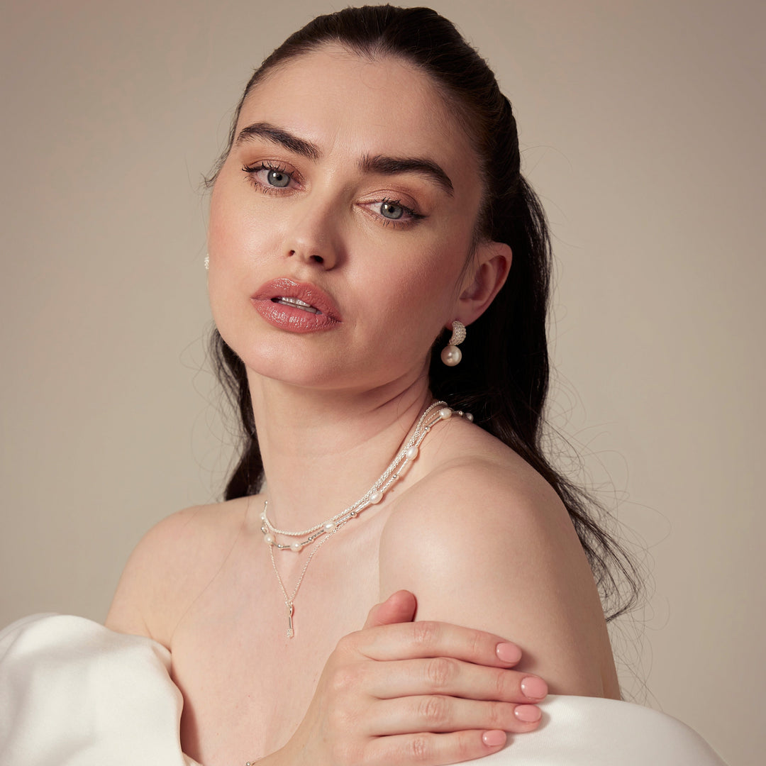 Tore Earrings Silver