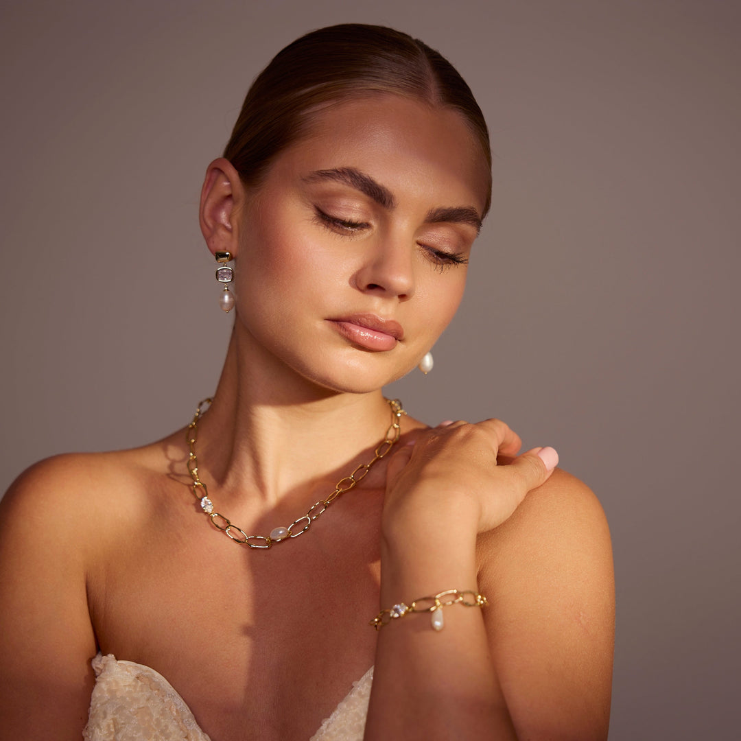 Yume Necklace in Gold