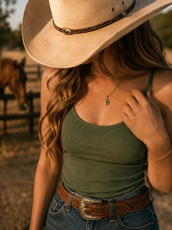 Sierra Necklace Gold