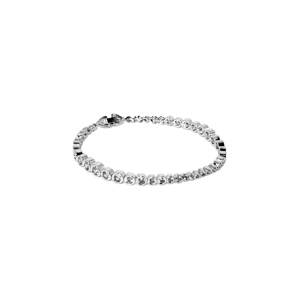 Gwen Crystal Bracelet Silver