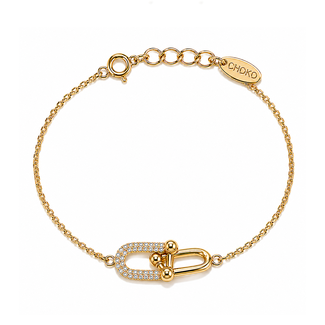 Lucky Link bracelet Gold