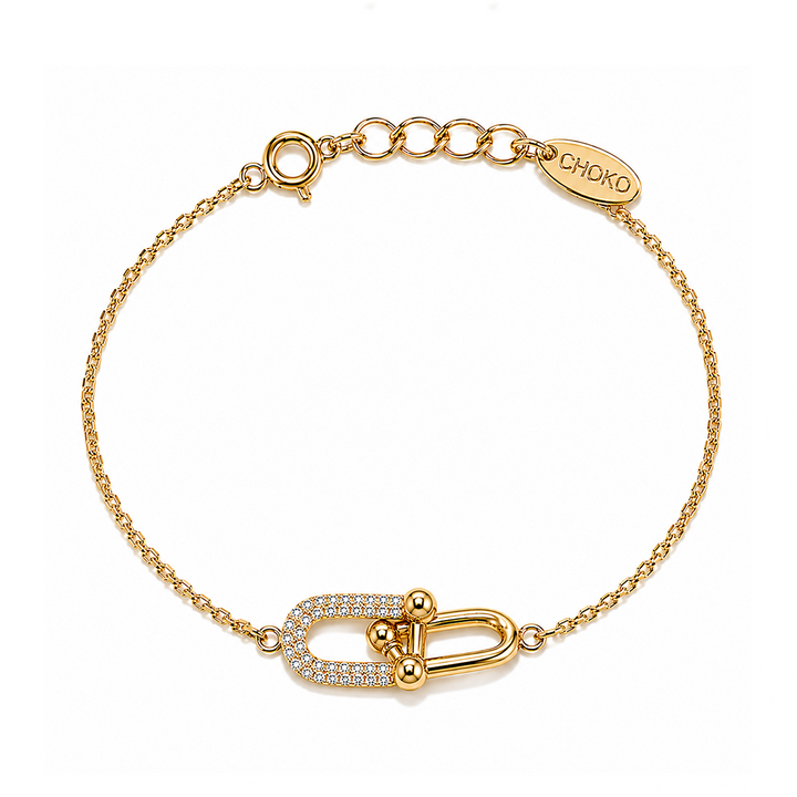 Lucky Link bracelet Gold