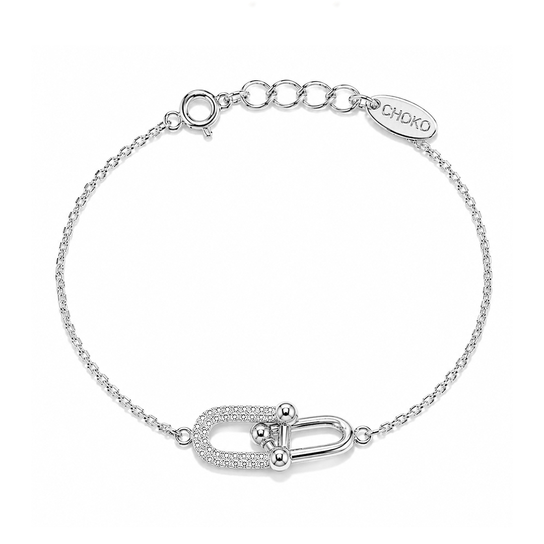 Lucky Link bracelet in Silver