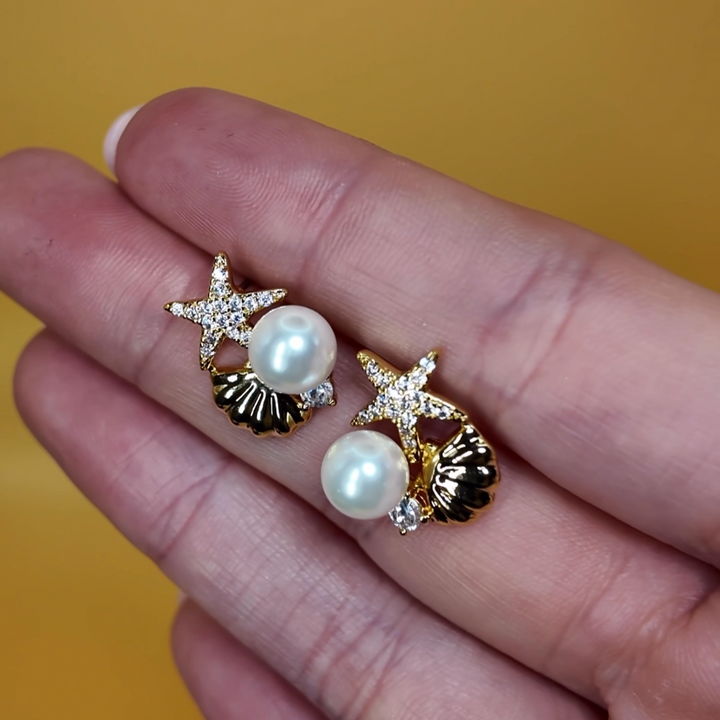Miram Earrings Gold