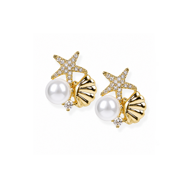 Miram Earrings Gold