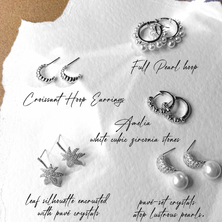 Tore Earrings Silver