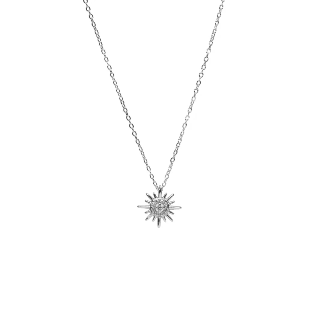 Sun gaze necklace Silver