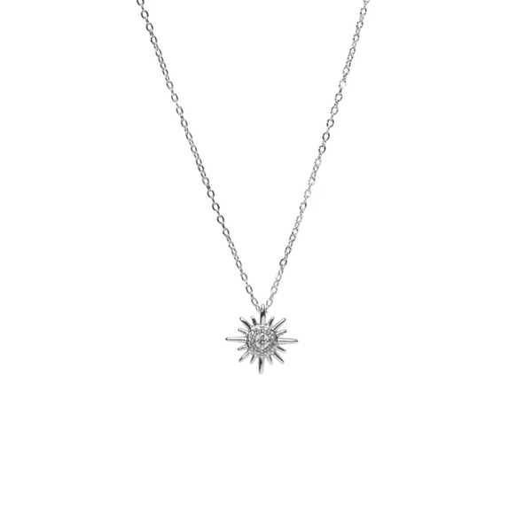 Sun gaze necklace Silver