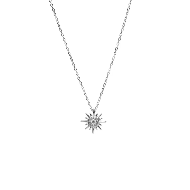 Sun gaze necklace Silver