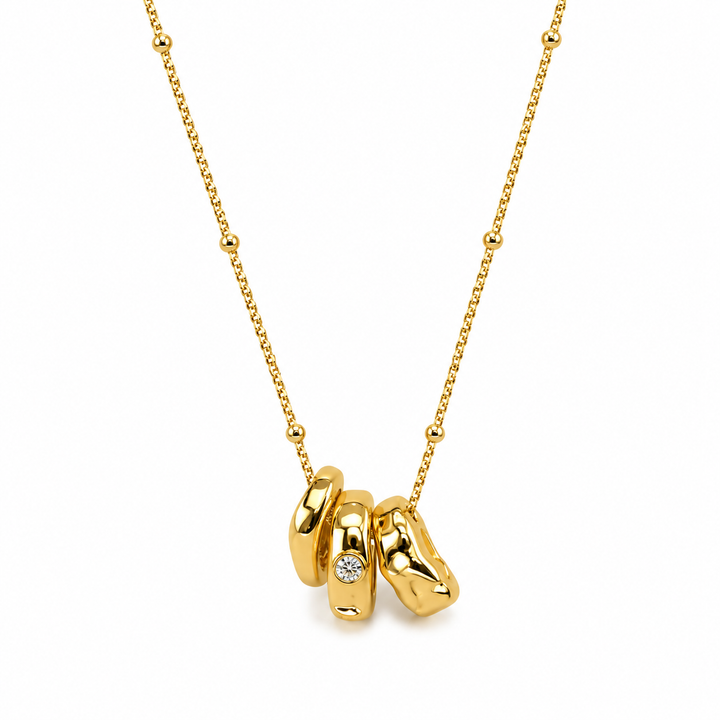 Terzetto Necklace Gold