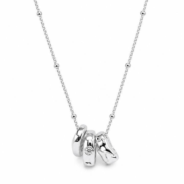 Terzetto Necklace Silver